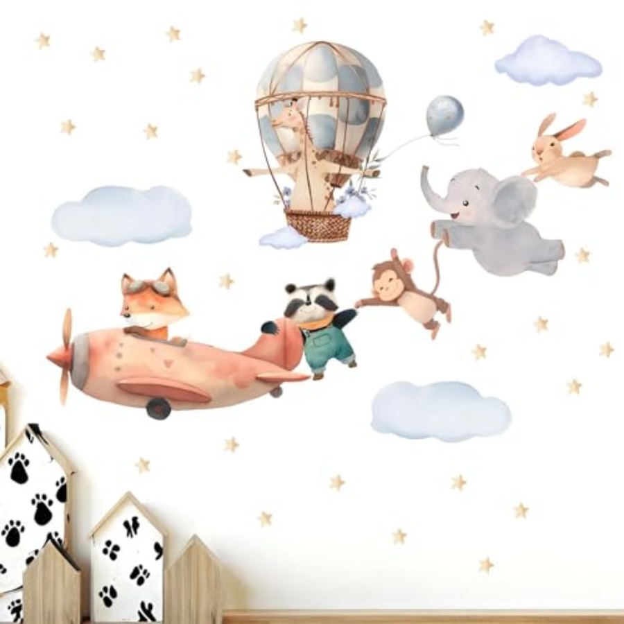 Baby Nursery Giraffe - Wall Stickers for Nursery: Baby Bedroom