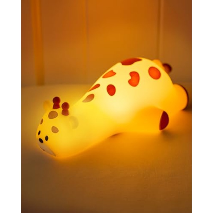 Baby Nursery Giraffe - Night Light Giraffe, Silicone Tap Control