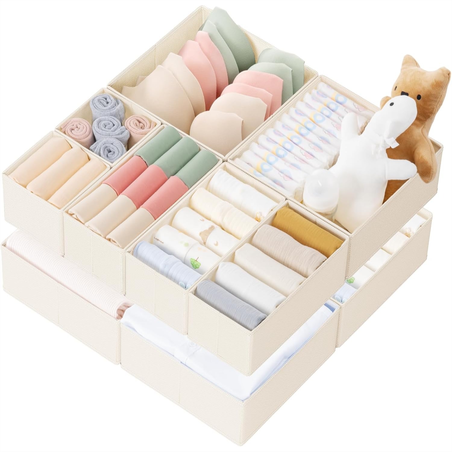 Baby Nursery Images Free - Drawer Organizer 10 Pack, Foldable Closet