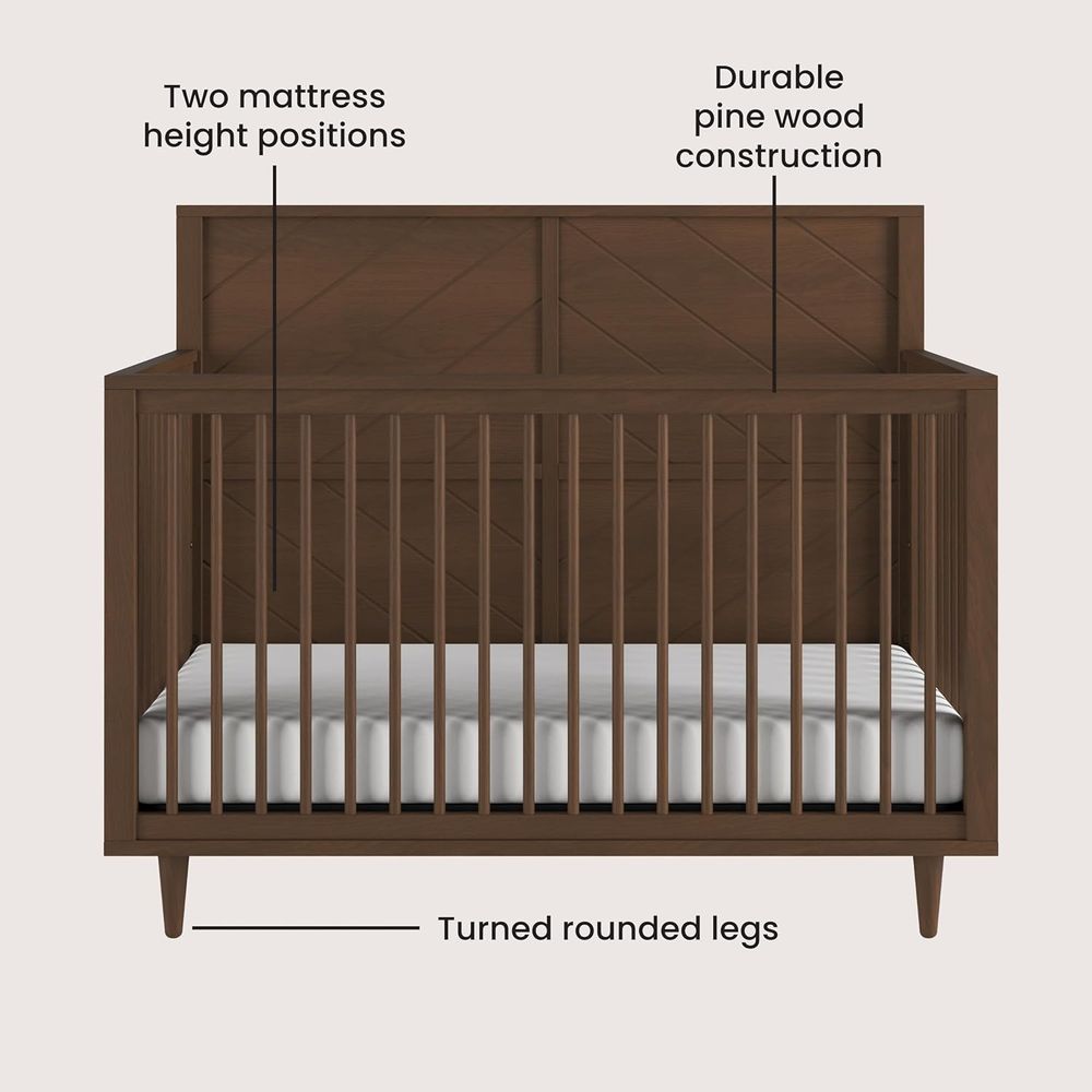 4-in-1 Convertible Crib Set fo - đánh giá và giá Convertible Crib Set