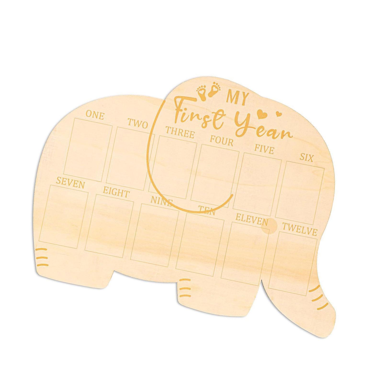 Baby Milestone Photo Board 1st - đánh giá và giá Baby Nursery Gender Neutral