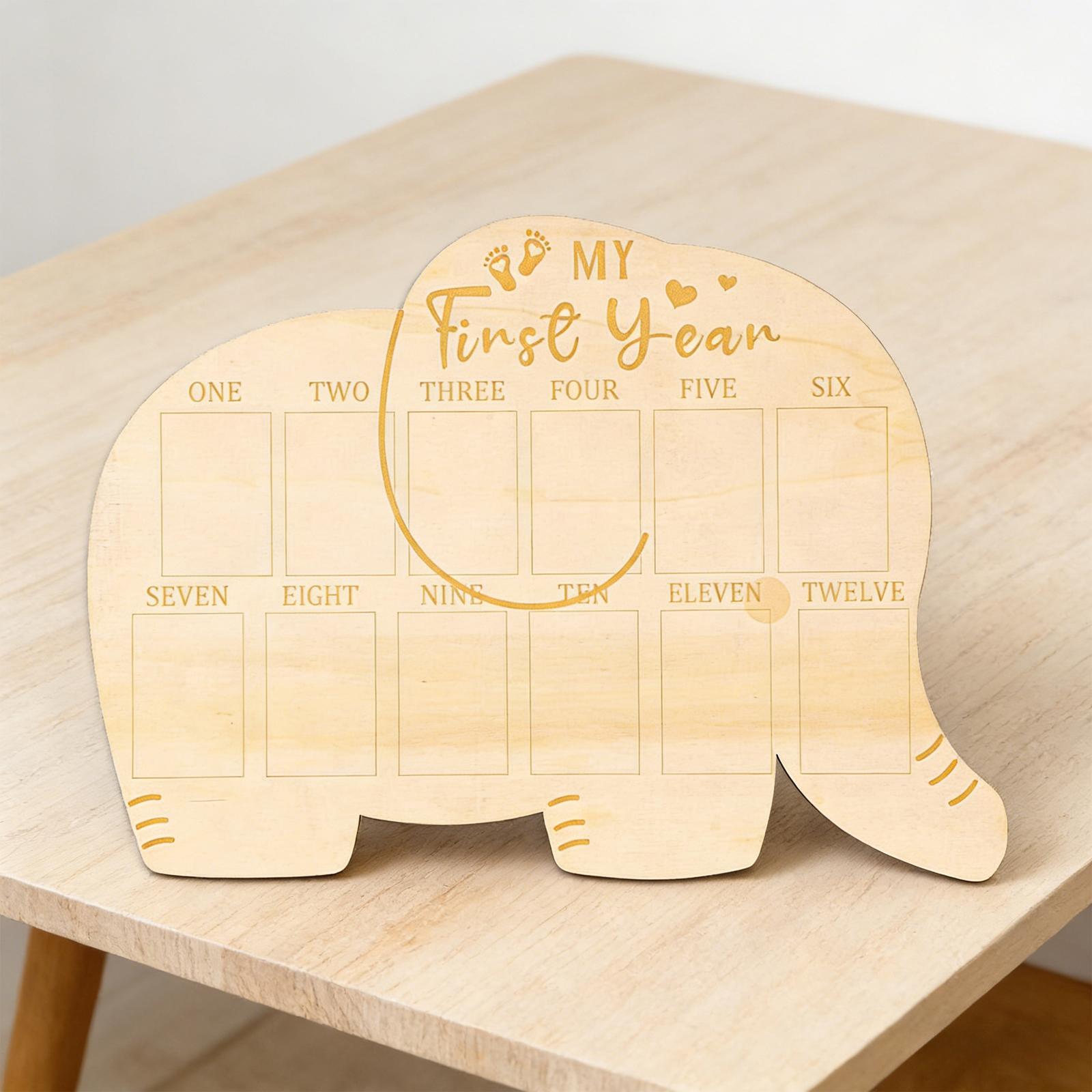 Baby Milestone Photo Board 1st - đánh giá và giá Baby Nursery Gender Neutral