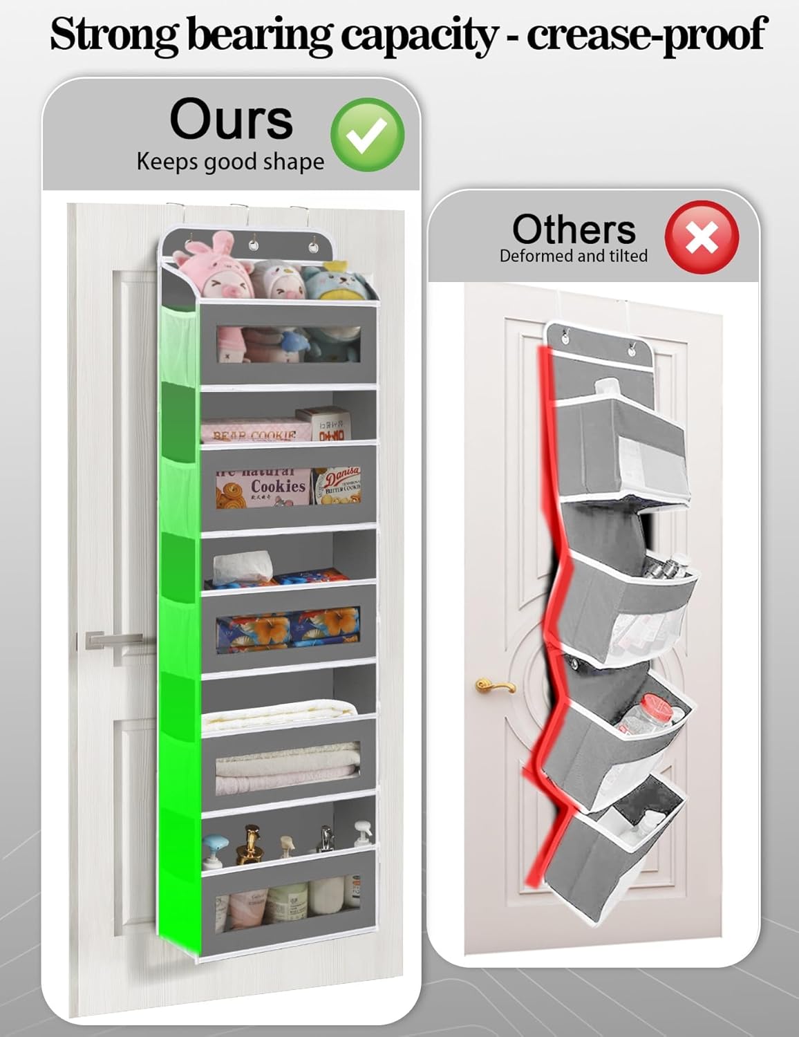 Over Door Organizer, 5 Shelves - đánh giá và giá Baby Nursery Images Free