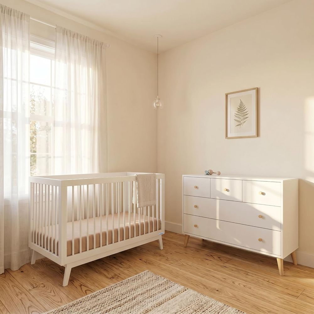 Baby Harmony Nursery Set, urni - đánh giá và giá Convertible Crib Set