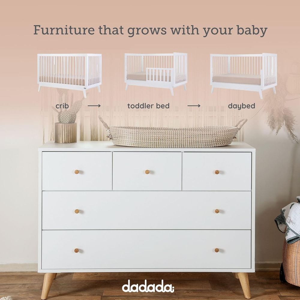 Baby Harmony Nursery Set, urni - đánh giá và giá Convertible Crib Set