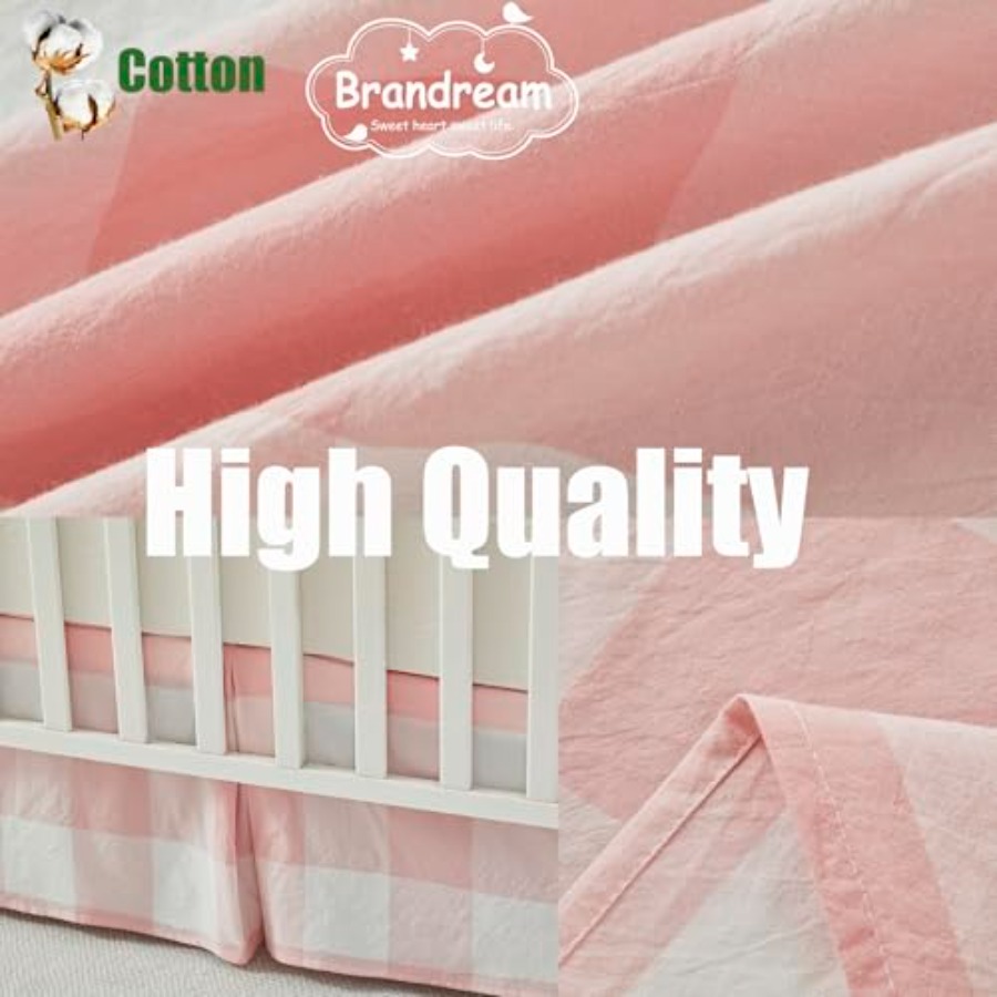 Crib Skirt Gingham Tailored Ba - đánh giá và giá Baby Nursery Gender Neutral