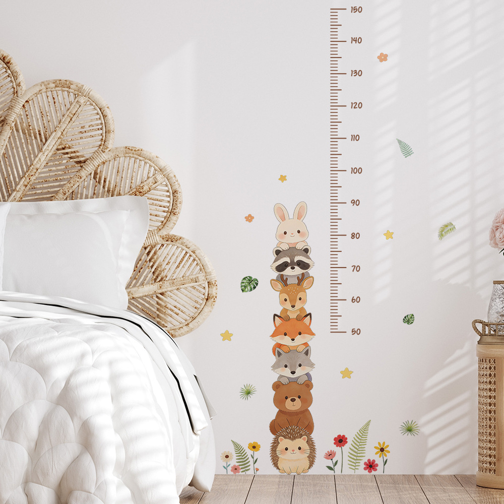 Cute Forest Animals Wall Stick - đánh giá và giá Baby Nursery Wallpaper Girl