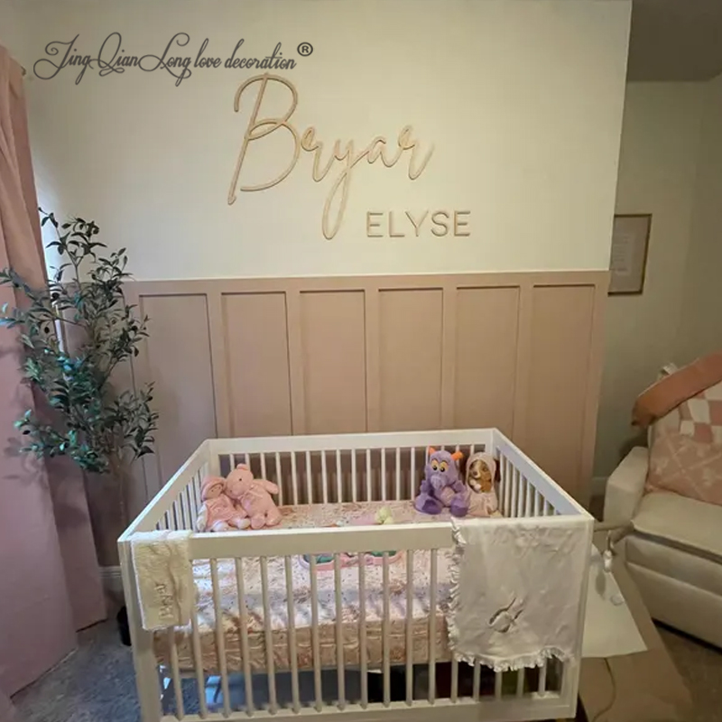 Custom Nursery Wood Name Sign, - đánh giá và giá Baby Nursery Accent Wall