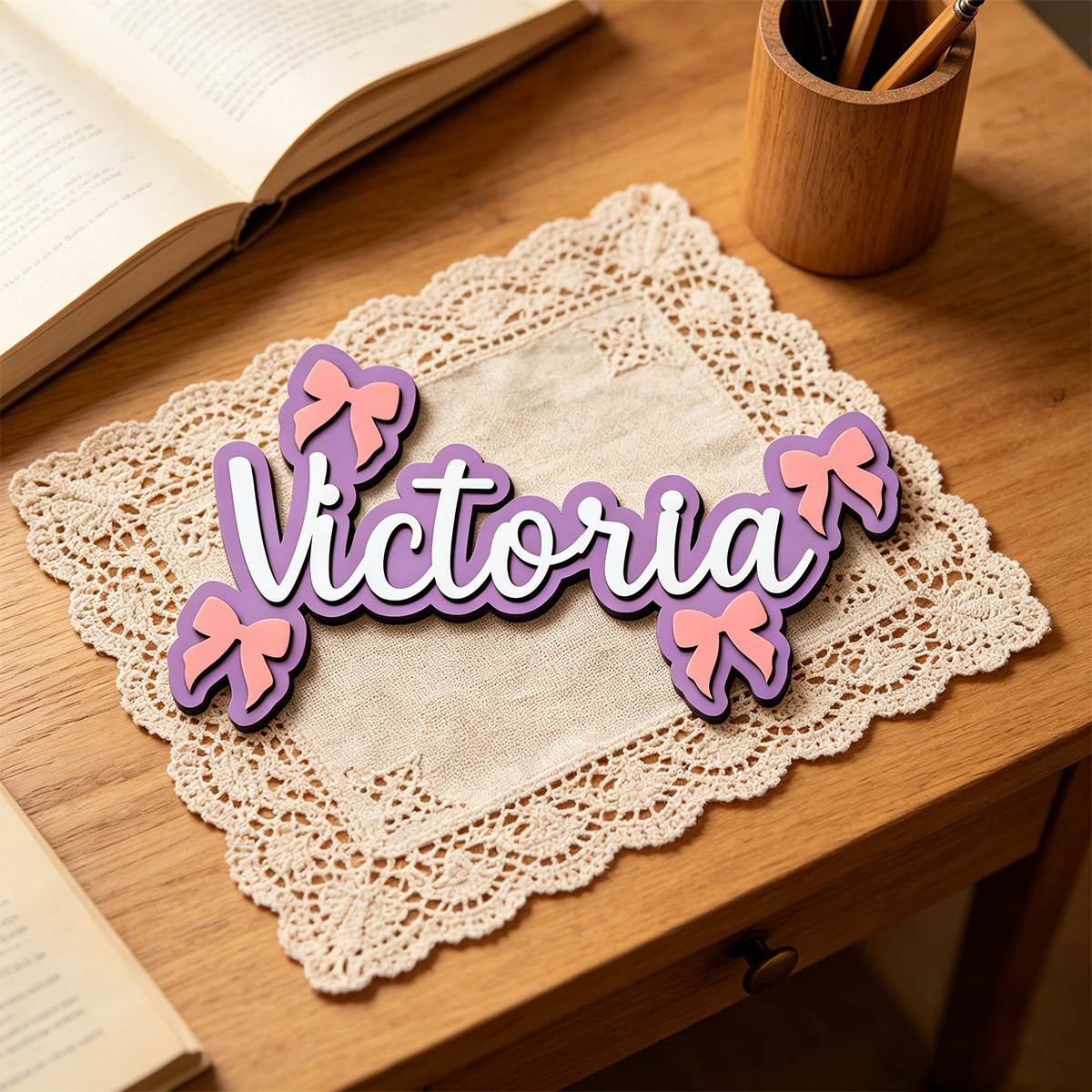 Personalized Bow Accent Wooden - đánh giá và giá Baby Nursery Accent Wall