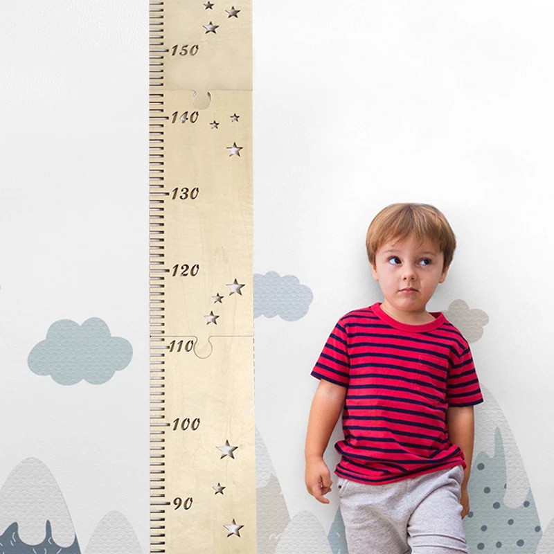 5 Sheets Nordic Wooden Kids He - đánh giá và giá Baby Nursery Wall Decals
