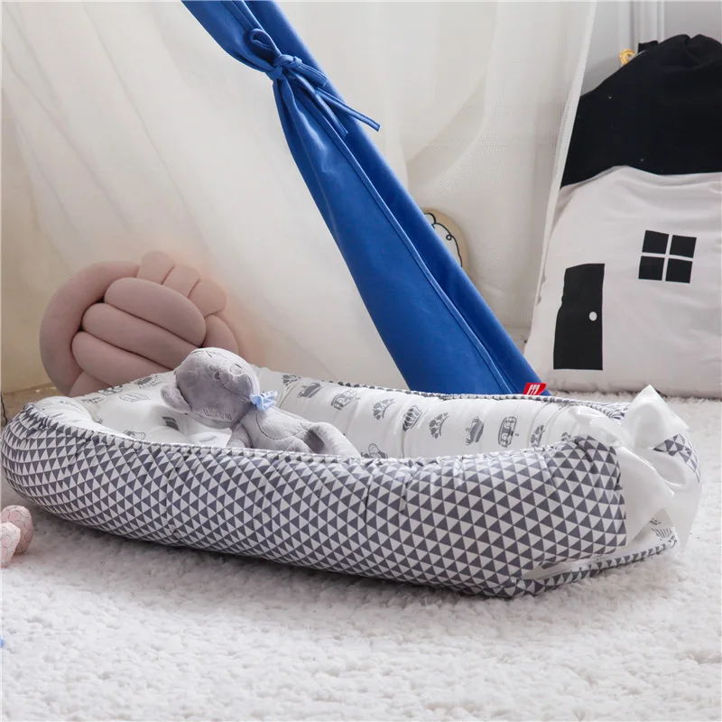 85*50cm Baby Nest Bed with Pil - đánh giá và giá Baby Nursery Rhymes