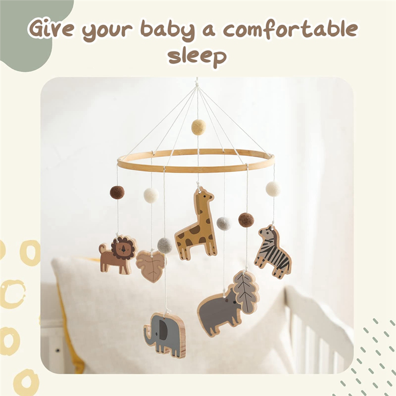 B78B-Baby Mobile For Crib - Ju - đánh giá và giá Baby Nursery Gender Neutral