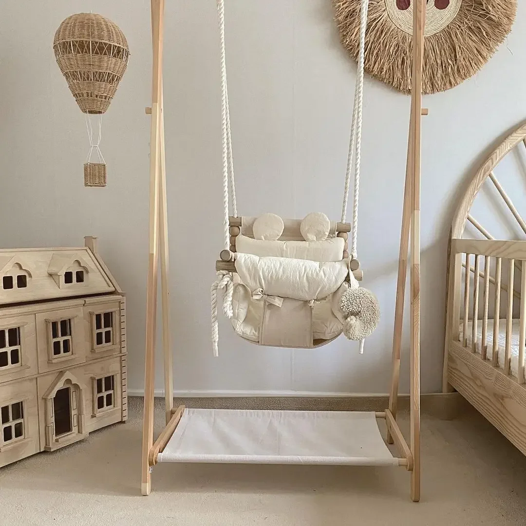 Baby Indoor Hanging Swing Infa - đánh giá và giá Baby Nursery Fabric