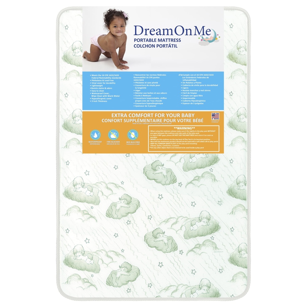 Inner Spring Pack N Play Mattr - đánh giá và giá Baby Mattress Waterproof