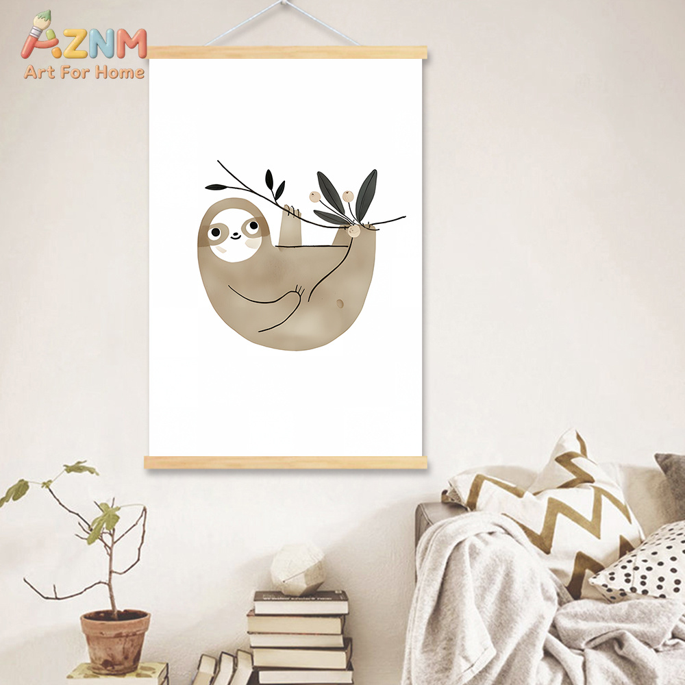 AZNM Neutral Boho Safari Anima - đánh giá và giá Baby Nursery Giraffe