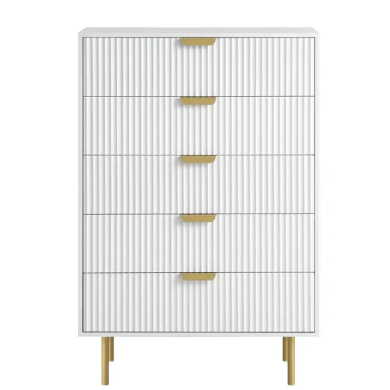 A Modern Style Large Storage S - đánh giá và giá Drawer Dresser White
