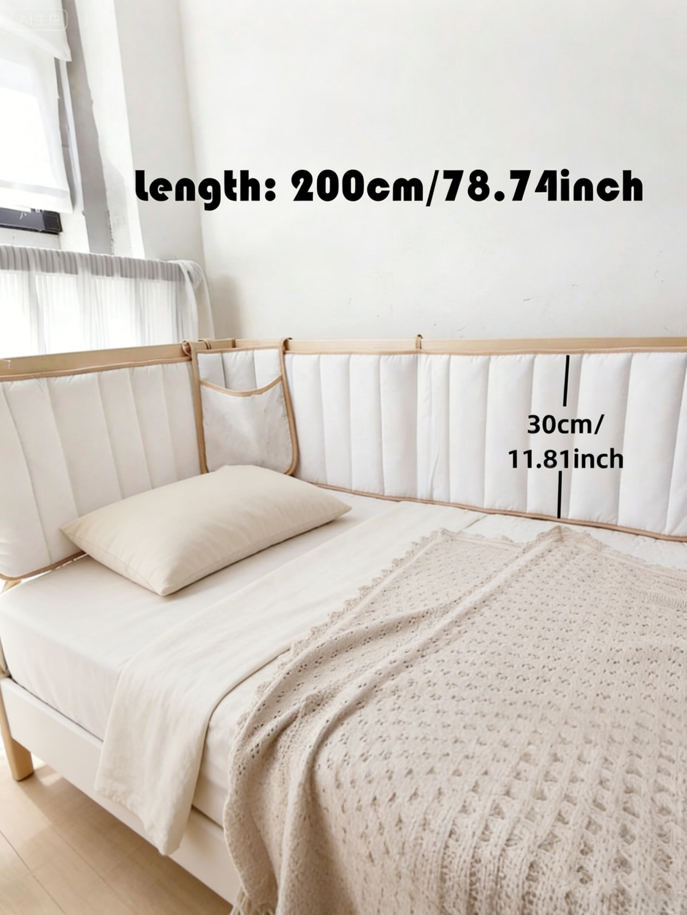Baby Bumper 180Cm/Piece Double - đánh giá và giá Baby Nursery Glider