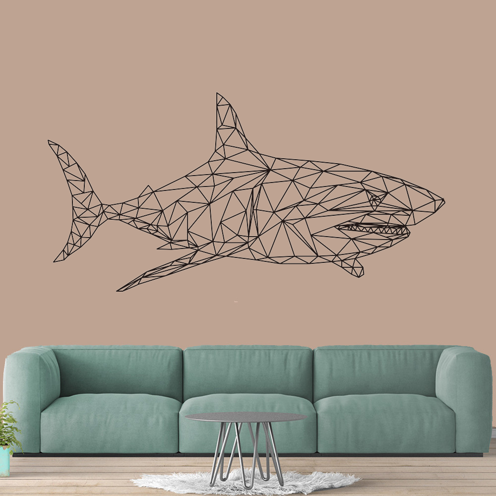 Geometric Shark Whale Fish Oce - đánh giá và giá Baby Nursery Under The Sea