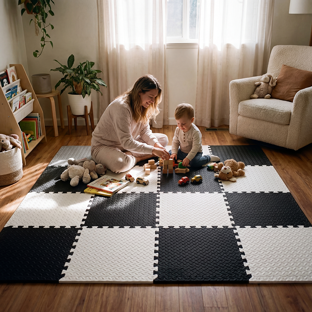 8Pcs/16Pcs 30x30x1cm Baby Puzz - đánh giá và giá Baby Mattress Waterproof