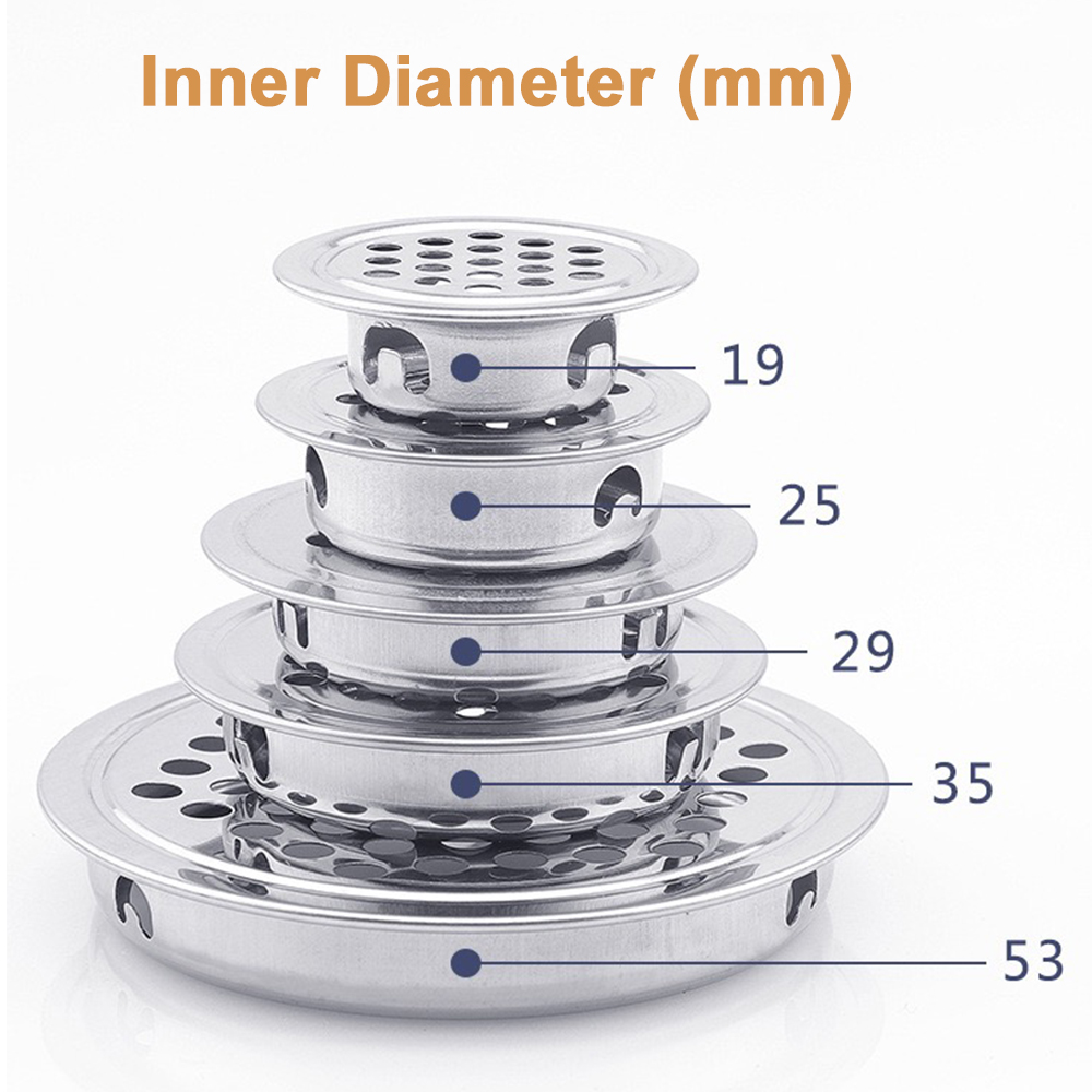 10PCS/Lot Stainless Steel Air  - đánh giá và giá Drawer Dresser White