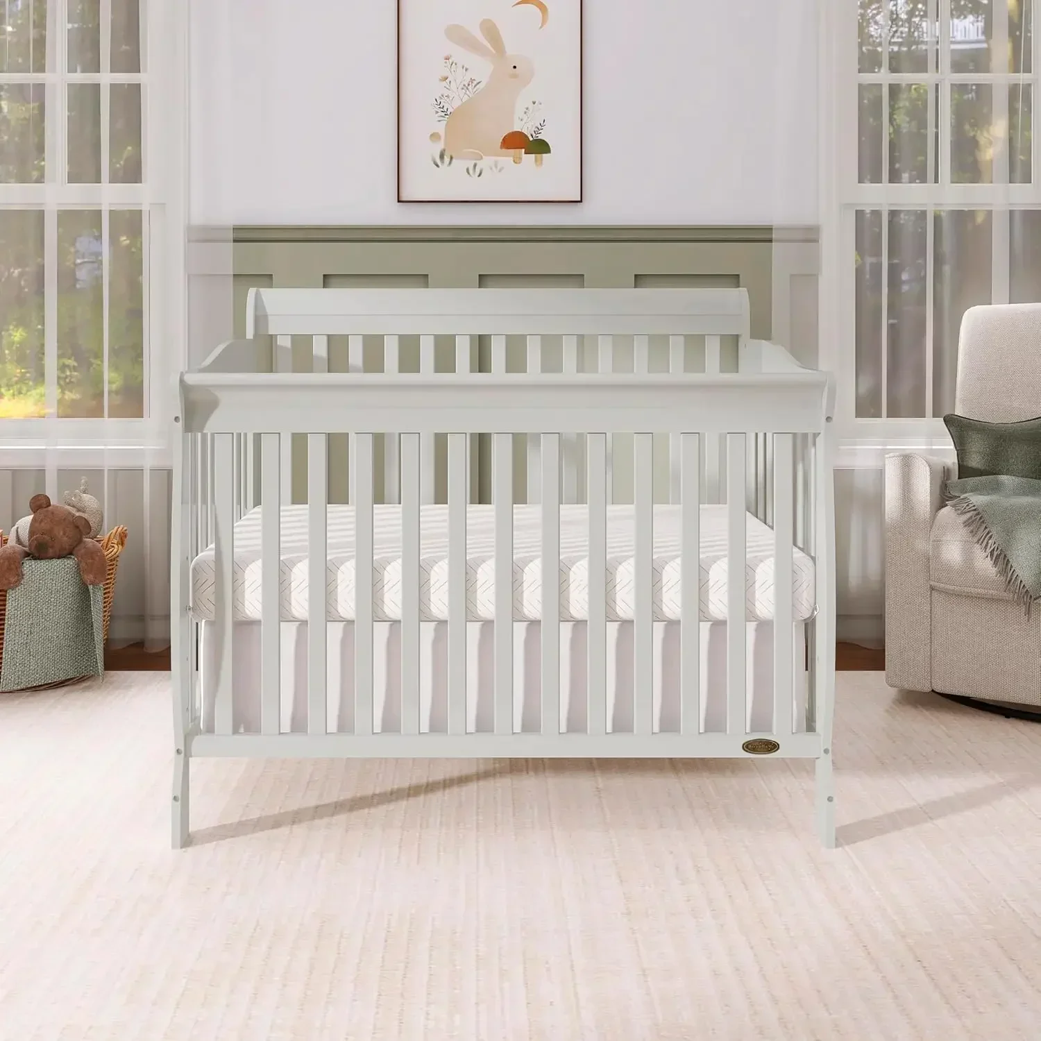 Ashton 4-In-1 Convertible Crib - đánh giá và giá Convertible Crib Set