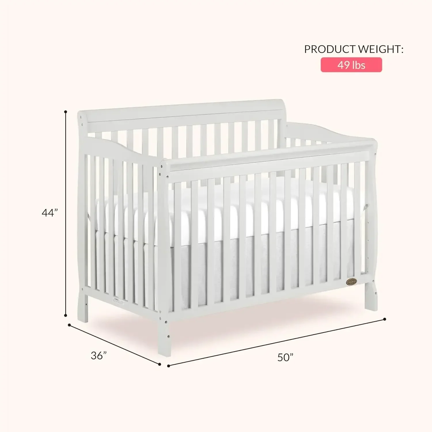 Ashton 4-In-1 Convertible Crib - đánh giá và giá Convertible Crib Set