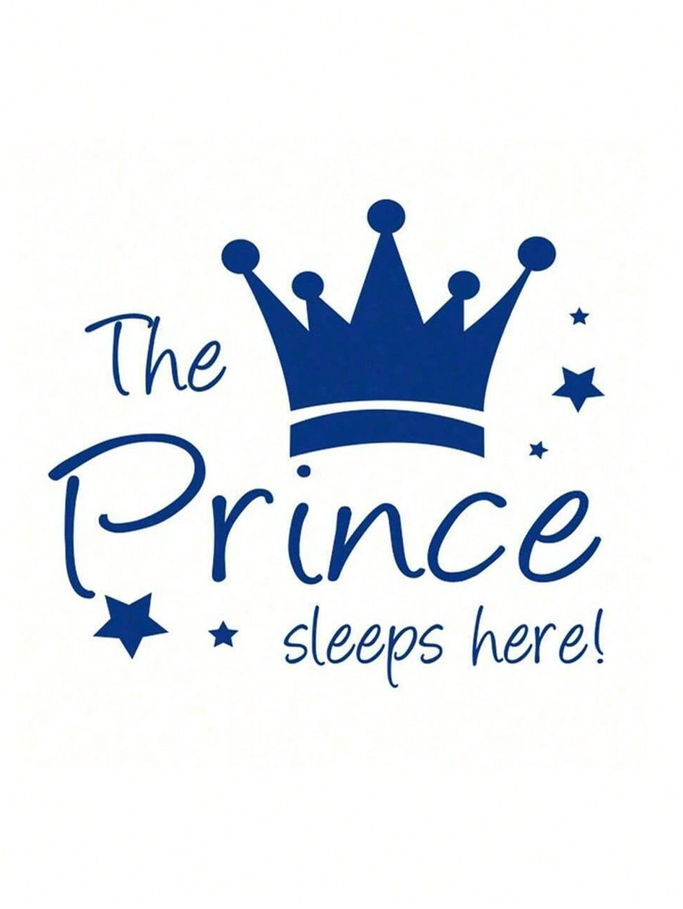 Removable Princess Crown Wall  - đánh giá và giá Baby Nursery Wallpaper Girl
