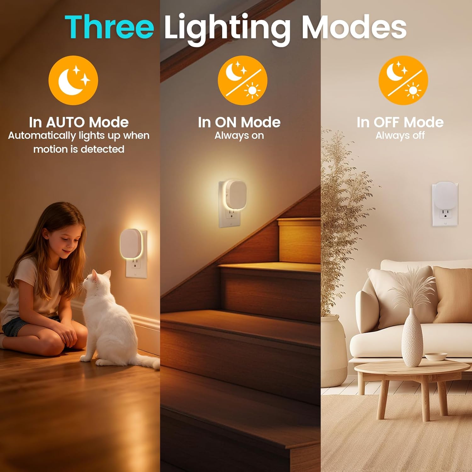 Motion Sensor Plug-in Night Li - đánh giá và giá Baby Nursery Images Free