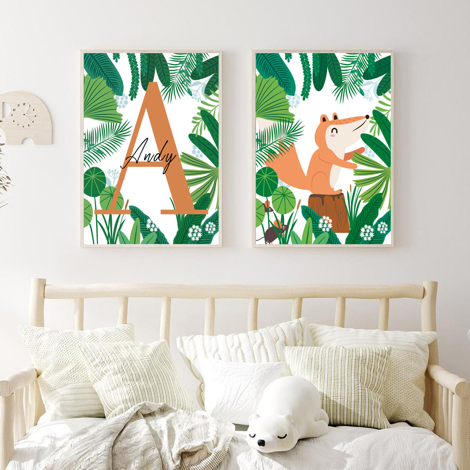 Jungle Safari Nursery Wall Art - đánh giá và giá Baby Nursery Gender Neutral