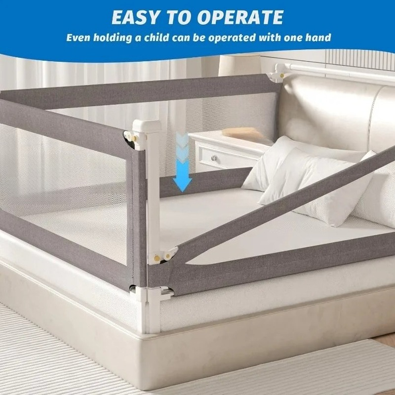 180cm Adjustable Crib Guardrai - đánh giá và giá Bed Rail Toddler