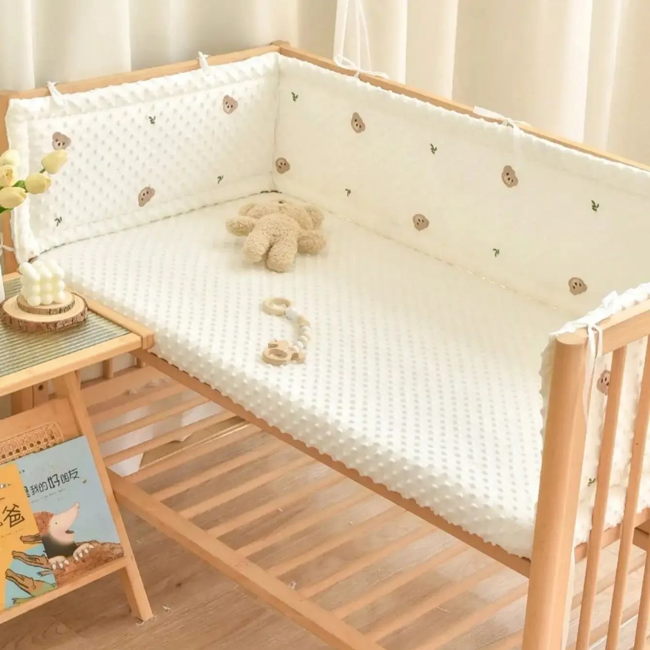 Baby Bed Bumper In Crib Cot Pr - đánh giá và giá Baby Nursery Glider