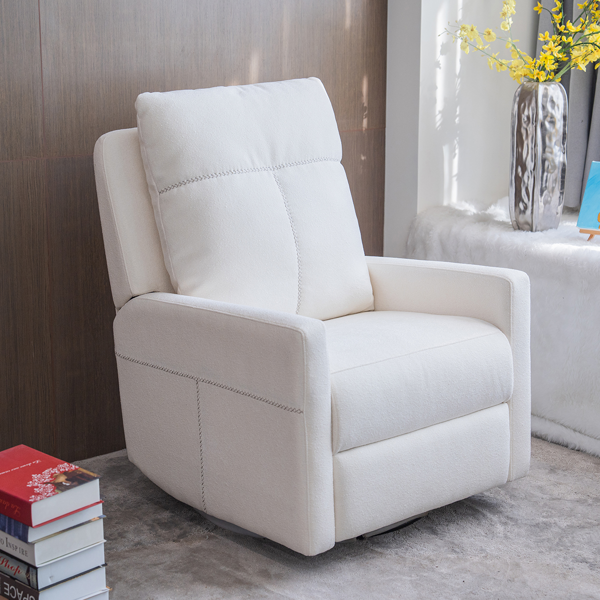Swivel Glider Recliner Chair M - đánh giá và giá Baby Nursery Glider Recliner