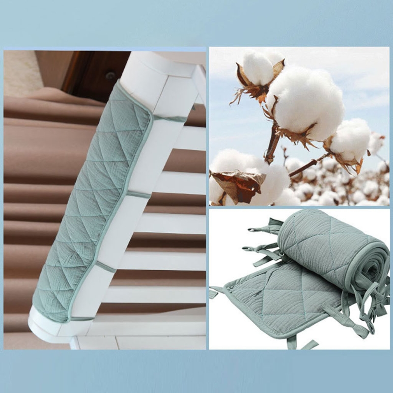 Cotton Crib Bumper Protection  - đánh giá và giá Baby Nursery Glider