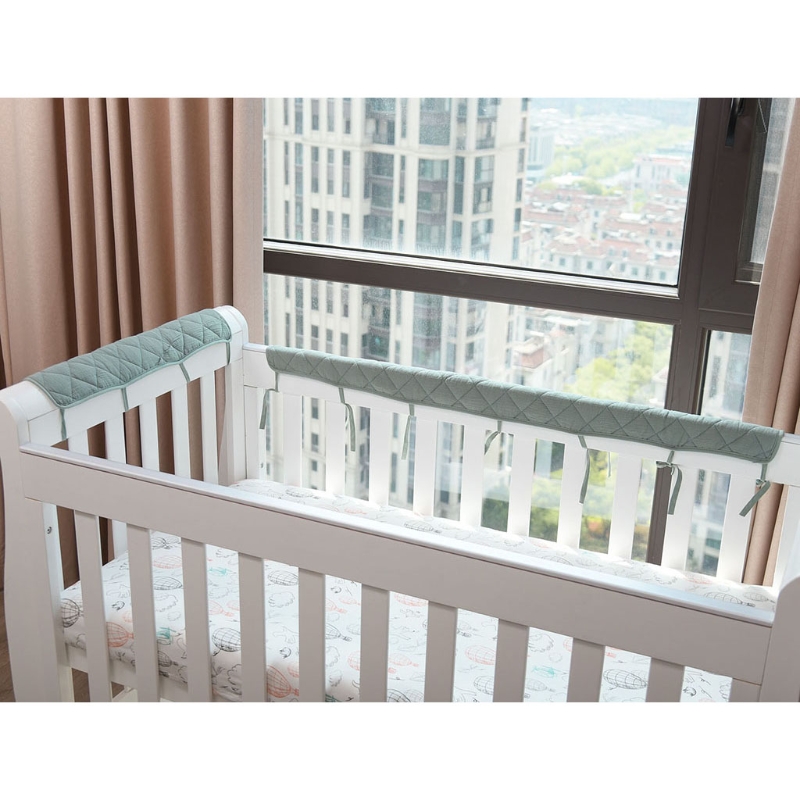 Cotton Crib Bumper Protection  - đánh giá và giá Baby Nursery Glider