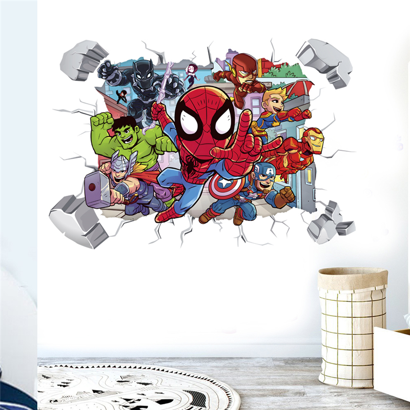 Marvel Superhero Avengers Wall - đánh giá và giá Baby Nursery Wall Decals