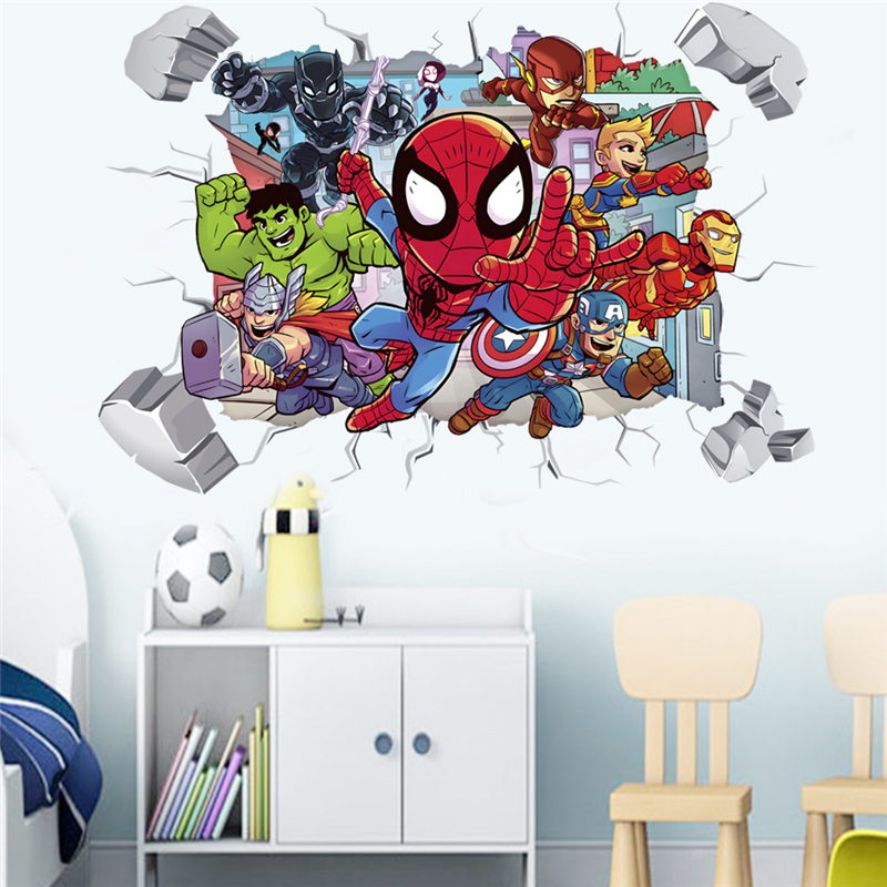 Marvel Superhero Avengers Wall - đánh giá và giá Baby Nursery Wall Decals