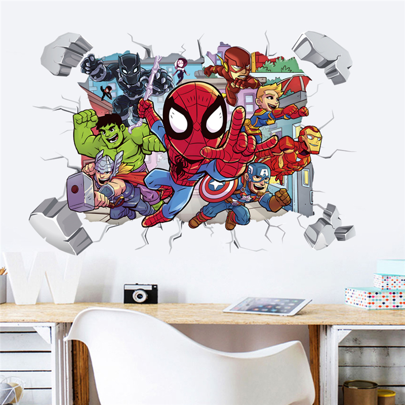 Marvel Superhero Avengers Wall - đánh giá và giá Baby Nursery Wall Decals