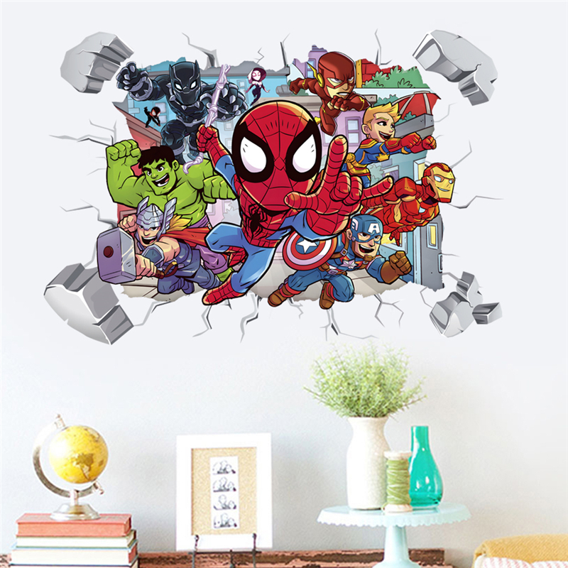 Marvel Superhero Avengers Wall - đánh giá và giá Baby Nursery Wall Decals