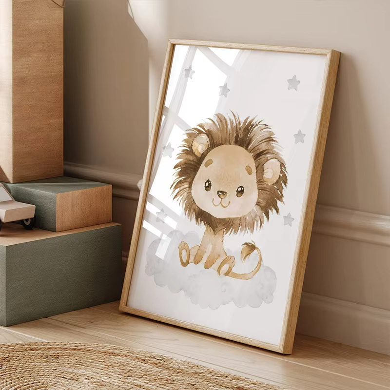 Elephant Giraffe Lion Custom B - đánh giá và giá Baby Nursery Giraffe