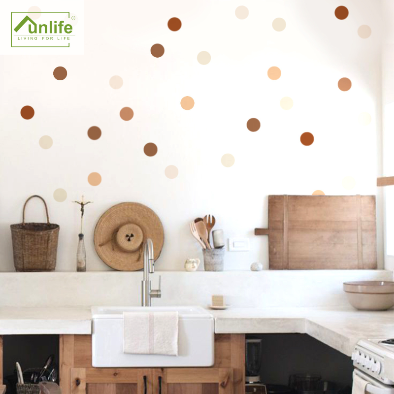 Creative Boho Polka Dot Wall S - đánh giá và giá Baby Nursery Wallpaper Girl