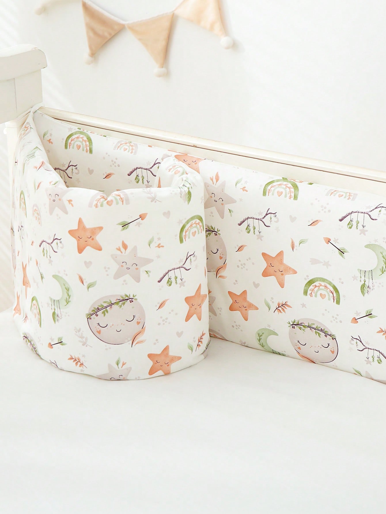 1pc Baby Crib Guard Rail Soft  - đánh giá và giá Baby Nursery Glider