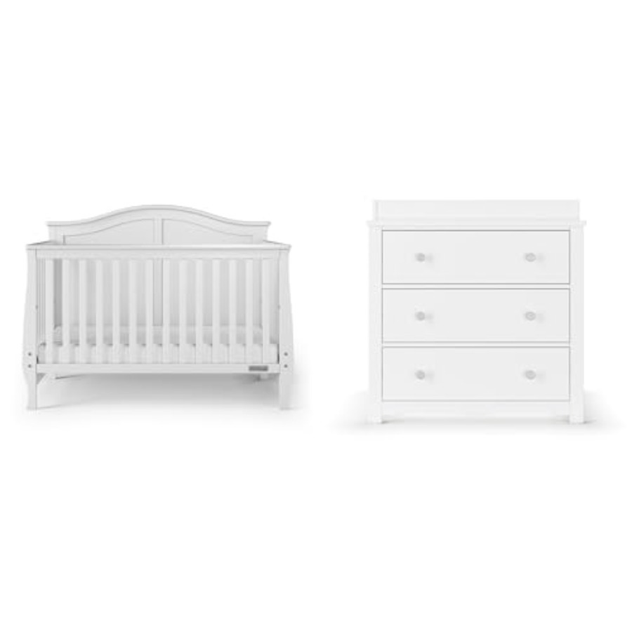 Camden Design 4-in-1 Convertib - đánh giá và giá Convertible Crib Set