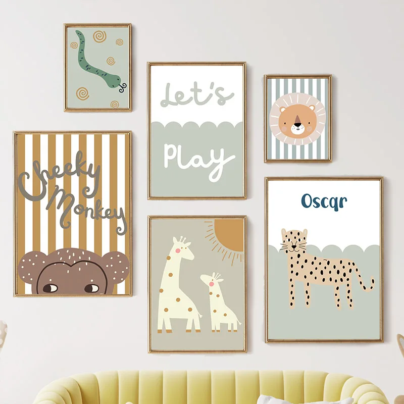 Cartoon Giraffe Leopard Lion M - đánh giá và giá Baby Nursery Giraffe