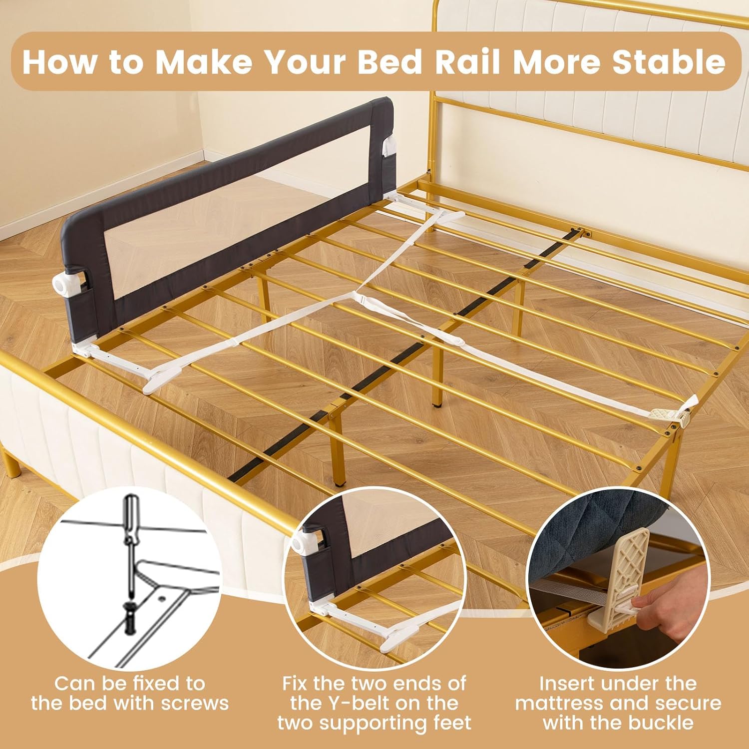 60-Inch Extra Long Bed Rail fo - đánh giá và giá Bed Rail Toddler