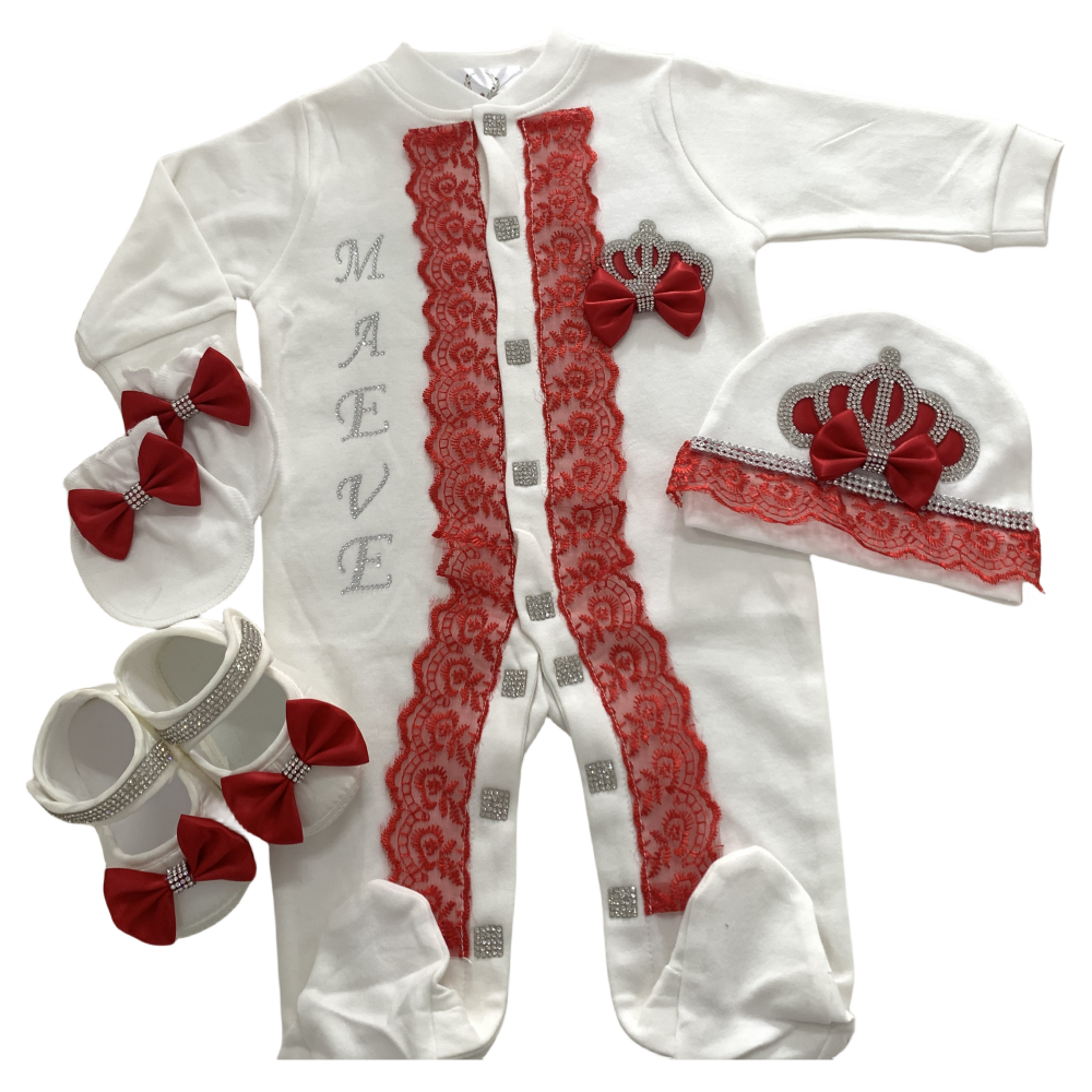 5pcs Baby Girl Outfits Set Wel - đánh giá và giá Convertible Crib Set