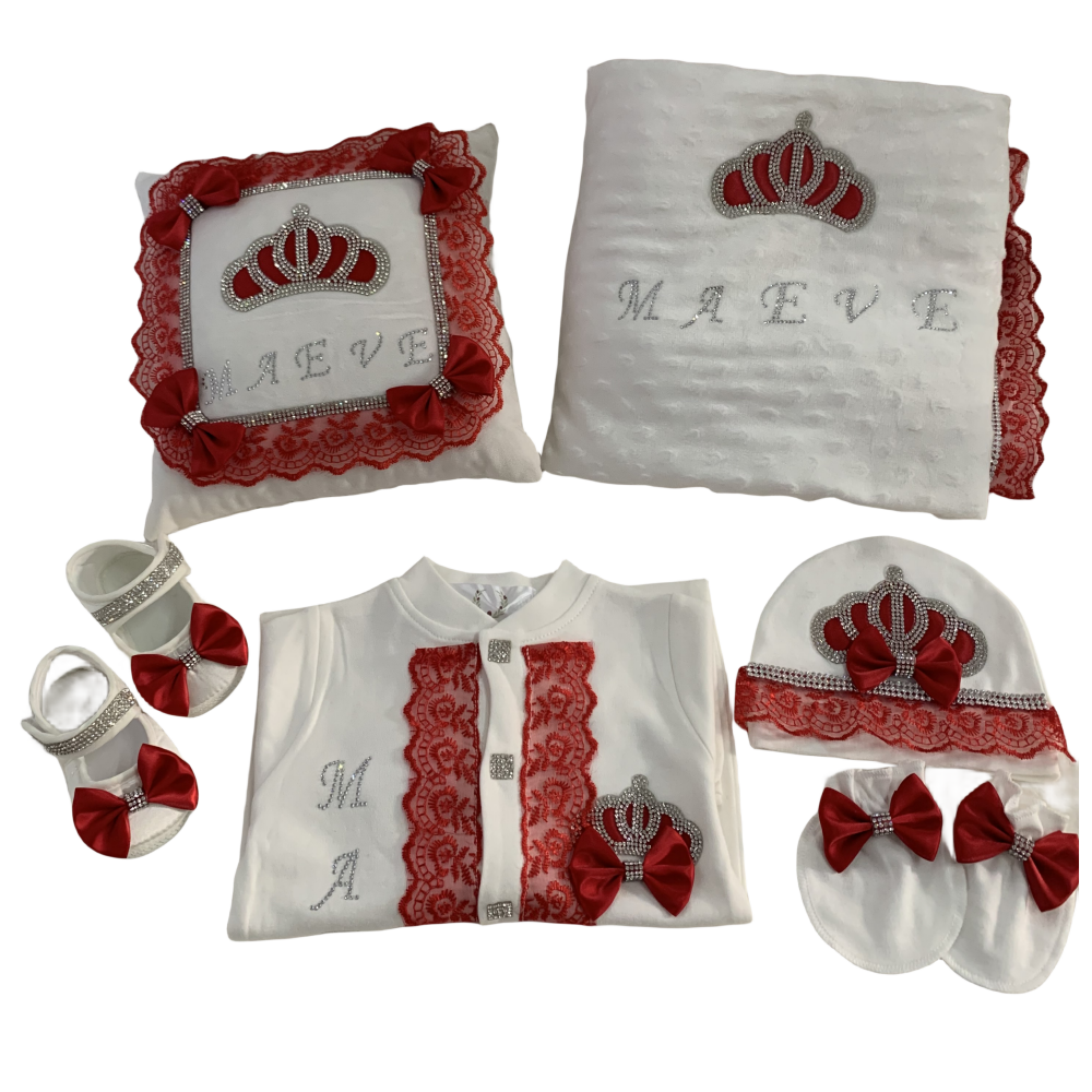 5pcs Baby Girl Outfits Set Wel - đánh giá và giá Convertible Crib Set