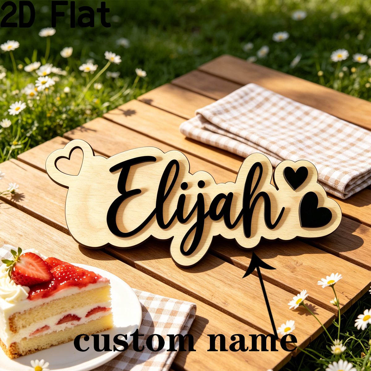 1Pc Custom Love Decor Wooden A - đánh giá và giá Baby Nursery Home