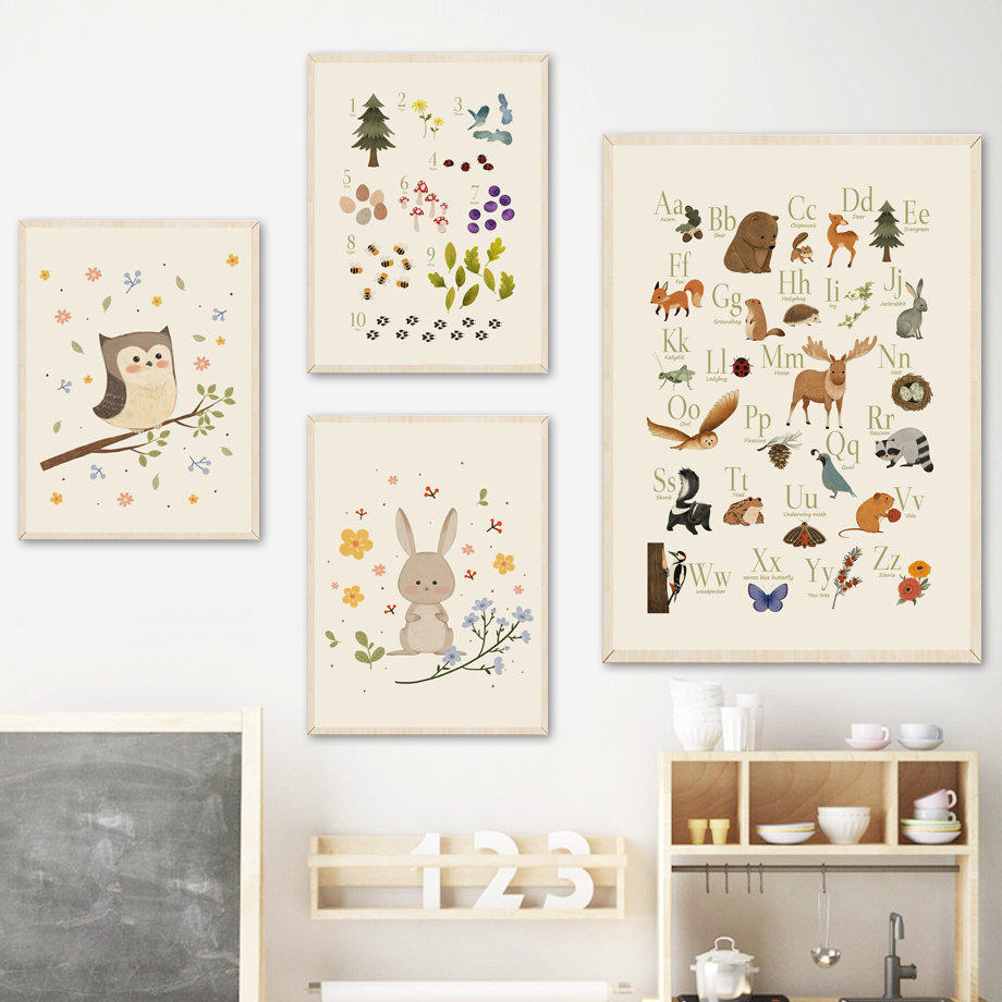 1pc frameless Cute Rabbit Fox  - đánh giá và giá Baby Nursery Fabric