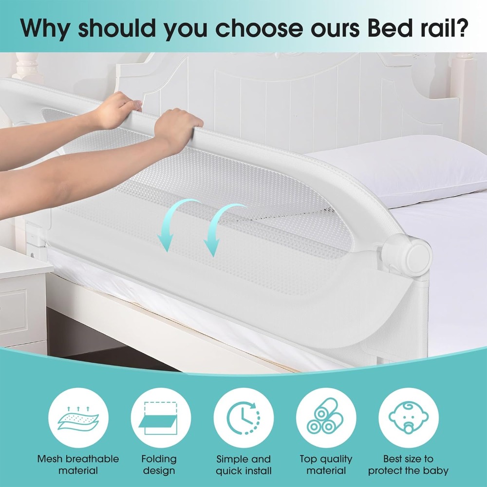 Baby Bed Rail Guard for Toddle - đánh giá và giá Bed Rail Toddler