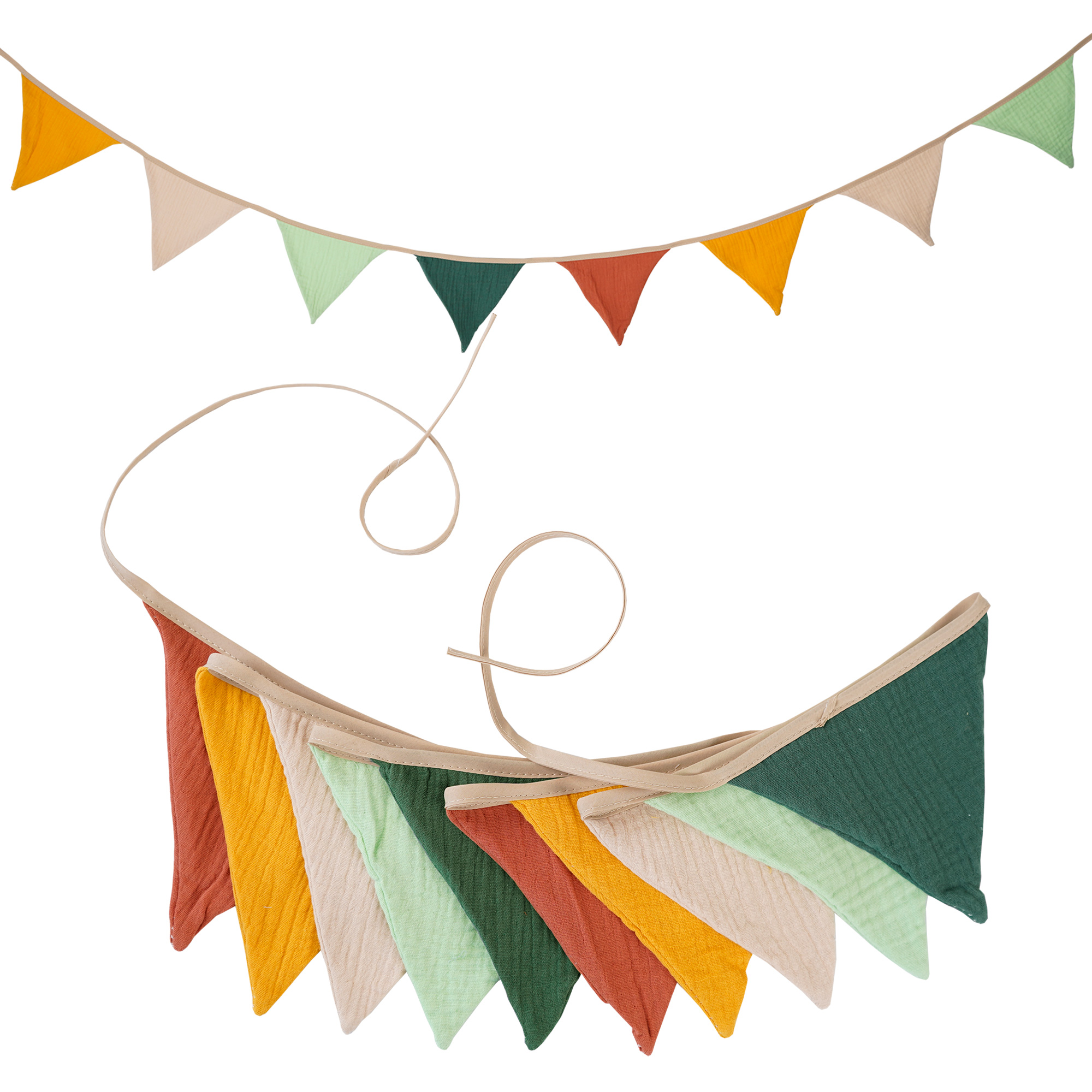 2.6M Nursery Fabric Bunting 10 - đánh giá và giá Baby Nursery Fabric